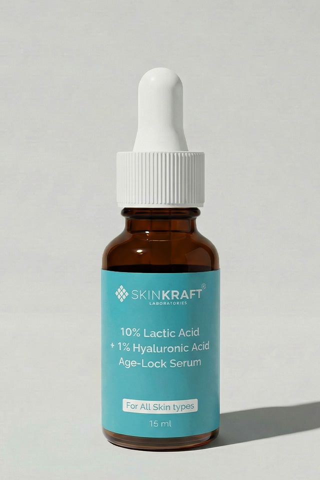 Lactic + Hyaluronic Acid Age- Lock Serum